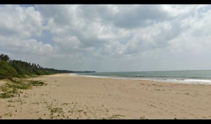 Beachfront land