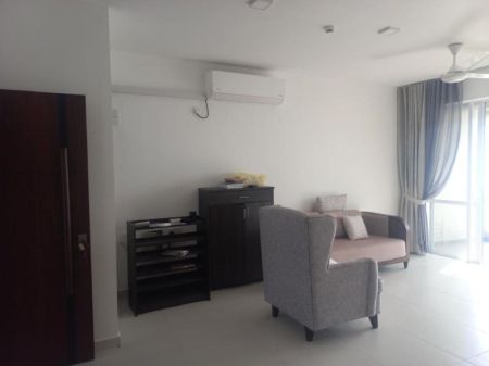 Living Room - Beachfront  1 Bedroom Apartment for SALE Uswetakeiyawa