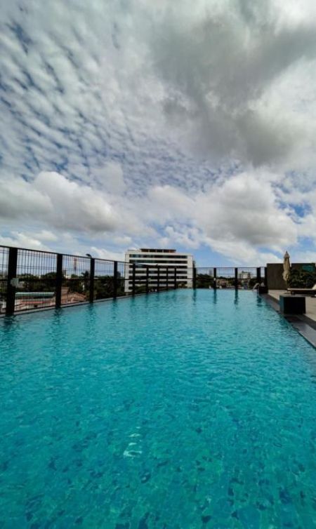 Exterior - Capital Heights 3 bedrooms semi furnished apartment at Rajagiriya immediate rent 