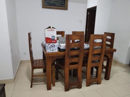 Dining room - Metro Apartment for Rent – Java Lane, Colombo 02