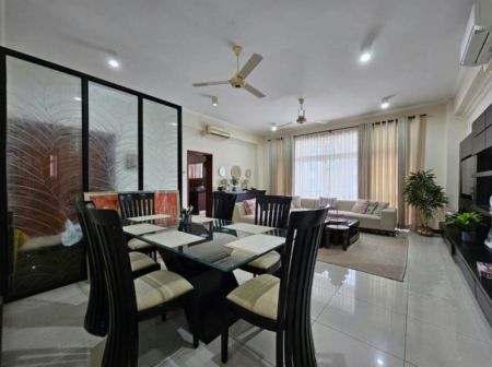 Dining room - Trillium - 03 Bedroom Furnished Apartment for Rent in Colombo 08 (A6158)-RENTED