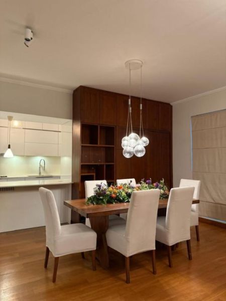 Dining room - Fully Furnished 3-Bedroom Apartment for Rent – Flemington Tower, Colombo 03