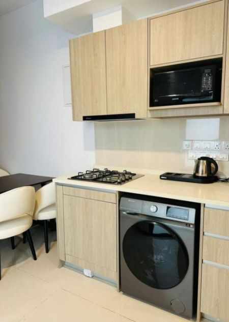 Kitchen -  Tri-Zen - 01 Bedroom Furnished Apartment for Rent in Colombo 02 (A5984)-RENTED
