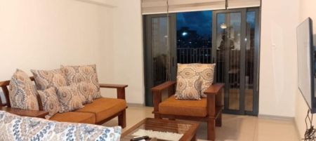 Living Room - Havelock city 2 bedrooms furnished apartment at Colombo 5 rent 