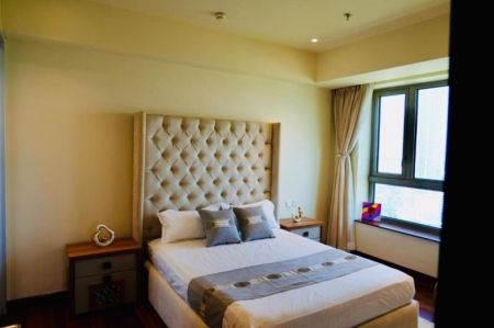 Bedroom - Exclusive Cinnamon Life Residence Apartment – Colombo 02