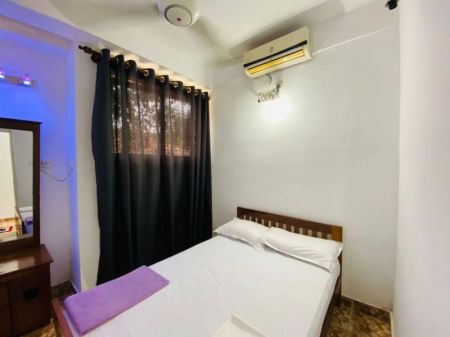 Bedroom - 2-Bedroom Fully Furnished Apartment Short-Term Rental in Wellawatta.