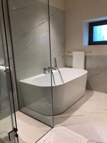 Bathroom - 🏙️ Cinnamon Life Residence Tower – Apartment for Rent