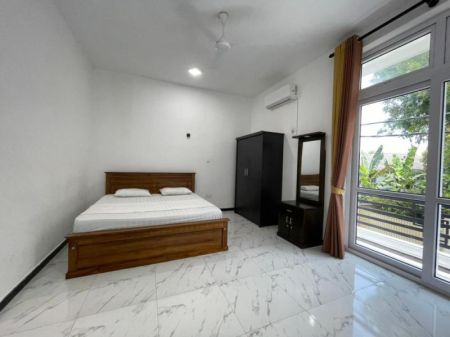 Bedroom - 2-Bedroom Fully Furnished Apartment Short-Term Rental in Dehiwela. (Property Code: CSM102)