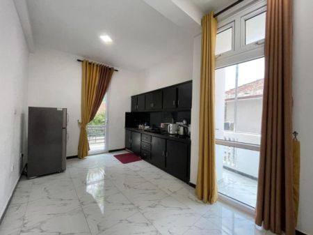 Kitchen - 2-Bedroom Fully Furnished Apartment Short-Term Rental in Dehiwela. (Property Code: CSM102)