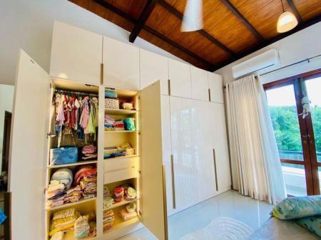 Living Room - Fully Furnished-Luxury 2-Storey Modern Home Malabe  