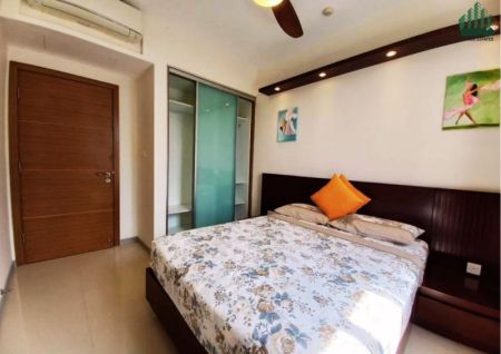 Bedroom - Fully Furnished 1BR at Havelock City – The Perfect Home for Urban Professionals