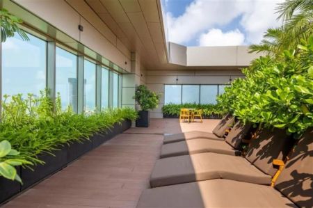 Exterior - Cinnamon Life - 3 Bedroom Furnished Apartment For Rent | 1600 sq.ft | Above 20th Floor | EK-0728