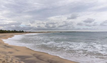 Beachfront land