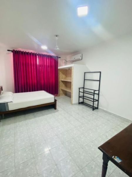 Bedroom - Fully Furnished Apartment Long-Term Rental in Colombo 06. Property Code : ( CSPLG0F )