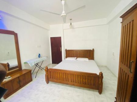 Bedroom - 2-Bedroom Fully Furnished Apartment Short-Term Rental in Wellawatta. (Property Code: CSH201)