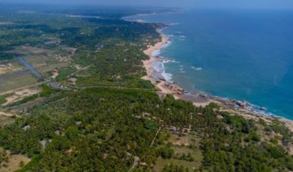 Beachfront land