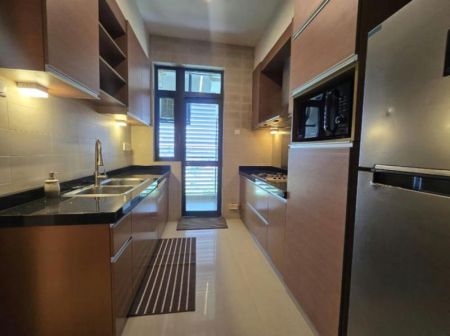 Kitchen - Havelock City - 03 Bedroom Furnished Apartment for Rent in Colombo 05 (A6177)