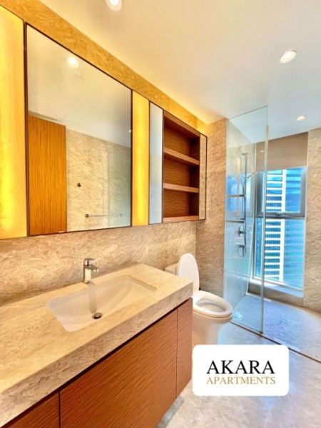 Bathroom - Shangri-La Unfurnished Apartment for Rent - A50092