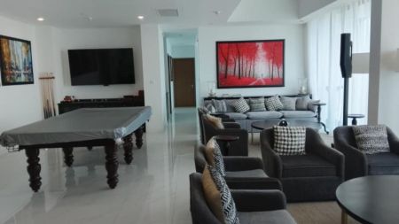 Living Room - Luxury Furnished Penthouse For Rent – Twin Peaks, Colombo 02