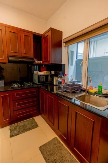 Kitchen - Canterbury/Golf course view/4 Bedroom/Furnished/Apartment for rent in Piliyandala 