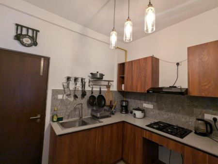 Kitchen - Elixia 3C'S - 3BR Apartment for Rent in Malabe - EA576
