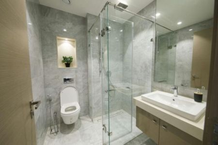 Bathroom - 606 The Address - 02 Bedroom Furnished Apartment for Rent in Colombo 03 (A4791)