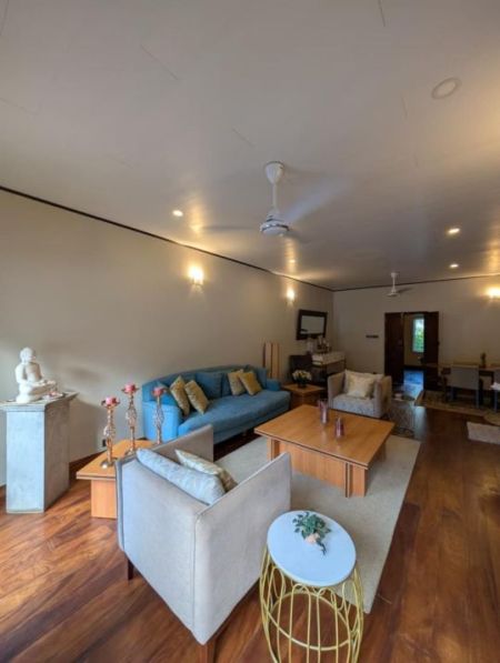 Living Room - 3 Bedroom Duplex Unit of House for Rent in Colombo 5