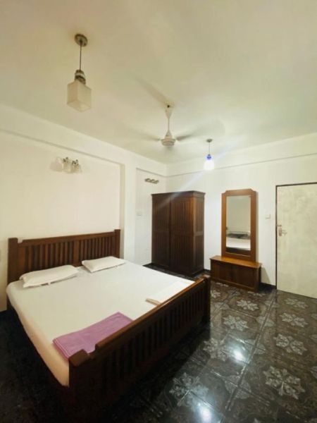 Bedroom - 2-Bedroom Fully Furnished Apartment Short-Term Rental in Wellawatta. (Property Code: CSH202)
