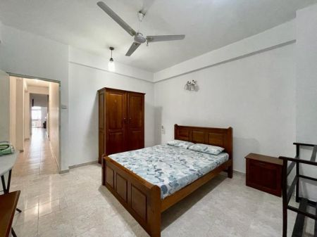 Bedroom - 2-Bedroom Fully Furnished Apartment Short-Term Rental in Wellawatta. (Property Code: CSH301)