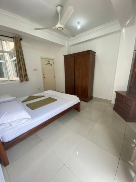 Bedroom - 3BHK  Fully Furnished Apartment Short-Term Rental in Colombo-05. (CSMP502 )