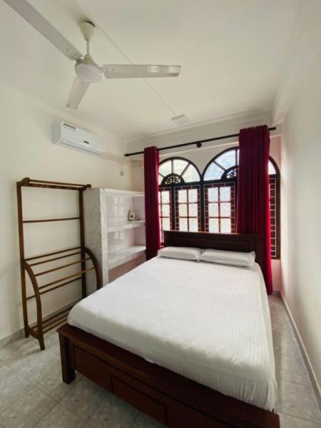 Bedroom - Fully Furnished Apartment Long-Term Rental in Colombo 06. Property Code ( CSPL201