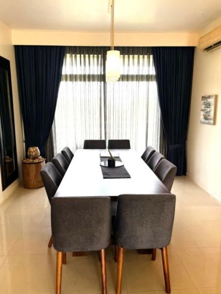 Dining room - Luxury 4 Bedroom Apartment for Sale in Havelock City – Colombo