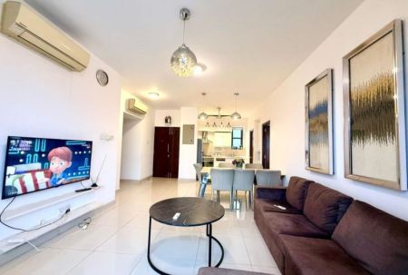 Living Room - 3 Bedroom Apartment For Rent in Grandsburg, Colombo 7 | Furnished | EK-1462