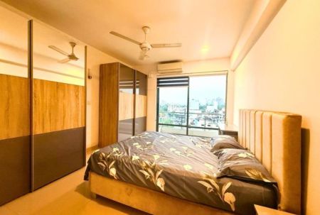 Bedroom - 3 Bedroom Apartment For Rent in Grandsburg, Colombo 7 | Furnished | EK-1462