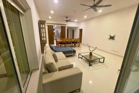 Living Room - Clearpoint Residencies - 3 Bedroom Furnished Apartment For Rent | Rajagiriya | EK-1466