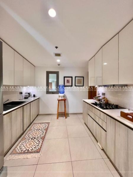 Kitchen - Altair Furnished Apartment for Rent- A48888