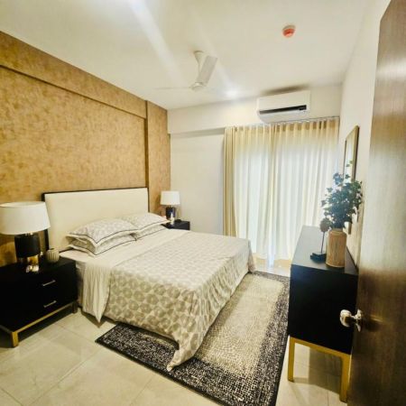 Bedroom - Iconic Galaxy 2 BR Fully Furnished Apartment For Sale in Rajagiriya