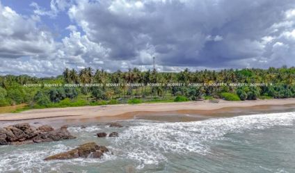 Beachfront land