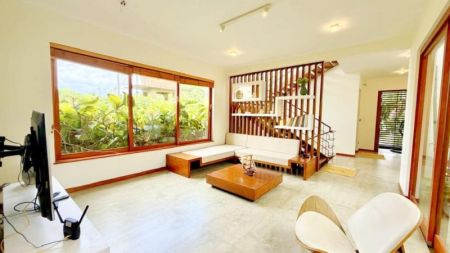 Living Room - The architecturally designed three storyed fully furnished with Furniture house for sale at Malabe