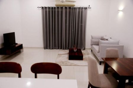 Living Room - Urban Heights/2beds/Furnished/Apartment for sale in Wattala