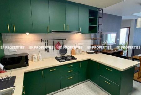 Kitchen - 2 Bedroom Apartment For Rent in Astoria - Tower 4 | Furnished | Above 10th Floor | EK-0954