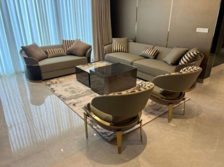 Living Room - Brand New Apartment for Sale in 606 The Address 