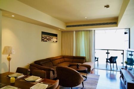 Living Room - 2 Bedroom Apartment for Rent in Cinnamon Life