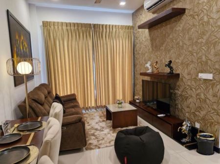 Living Room - 2 Bedroom Apartment for Rent in TriZen