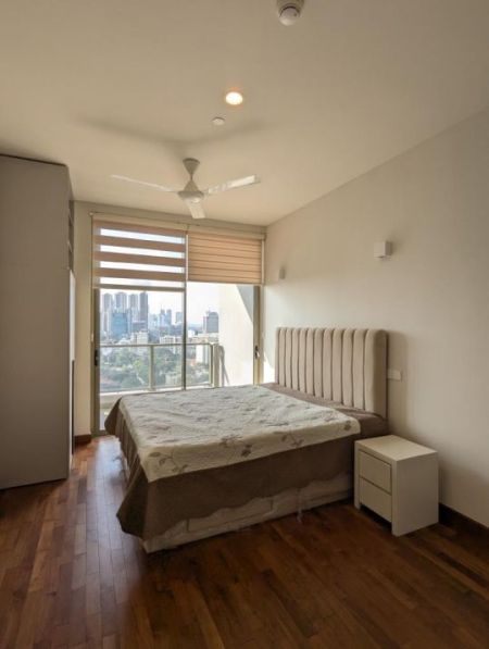 Bedroom - The Grand Ward place 2 bedrooms furnished apartment rent - Colombo 7