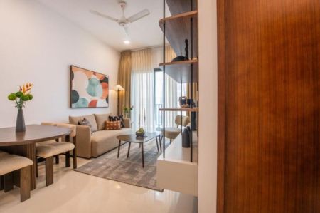 Living Room - Live Above It All – Brand New Luxury 2-Bedroom at Trizen, Union Place