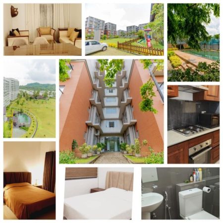 Exterior -  Canterbury Garden Furnished 3BR Apartment For Rent in Piliyandala - EA847