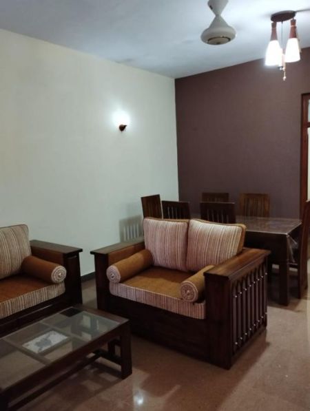 Living Room - 3-Bedroom Fully Furnished Apartment Short-Term Rental in Kalubowila. (Property Code: CSTR102)