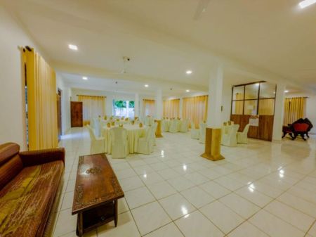 Living Room - Historic Walawwa and Three-Storey Hotel Property for Sale - Payagala, Near Kalutara Town | LKR 270 Million (EM734)