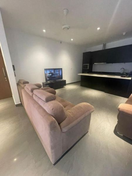 Living Room - 1 Bedroom Luxury Apartment for Rent - Colombo 5, Park Heights | USD 800 Per Month (EM737)